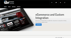 Desktop Screenshot of ibsinternet.com